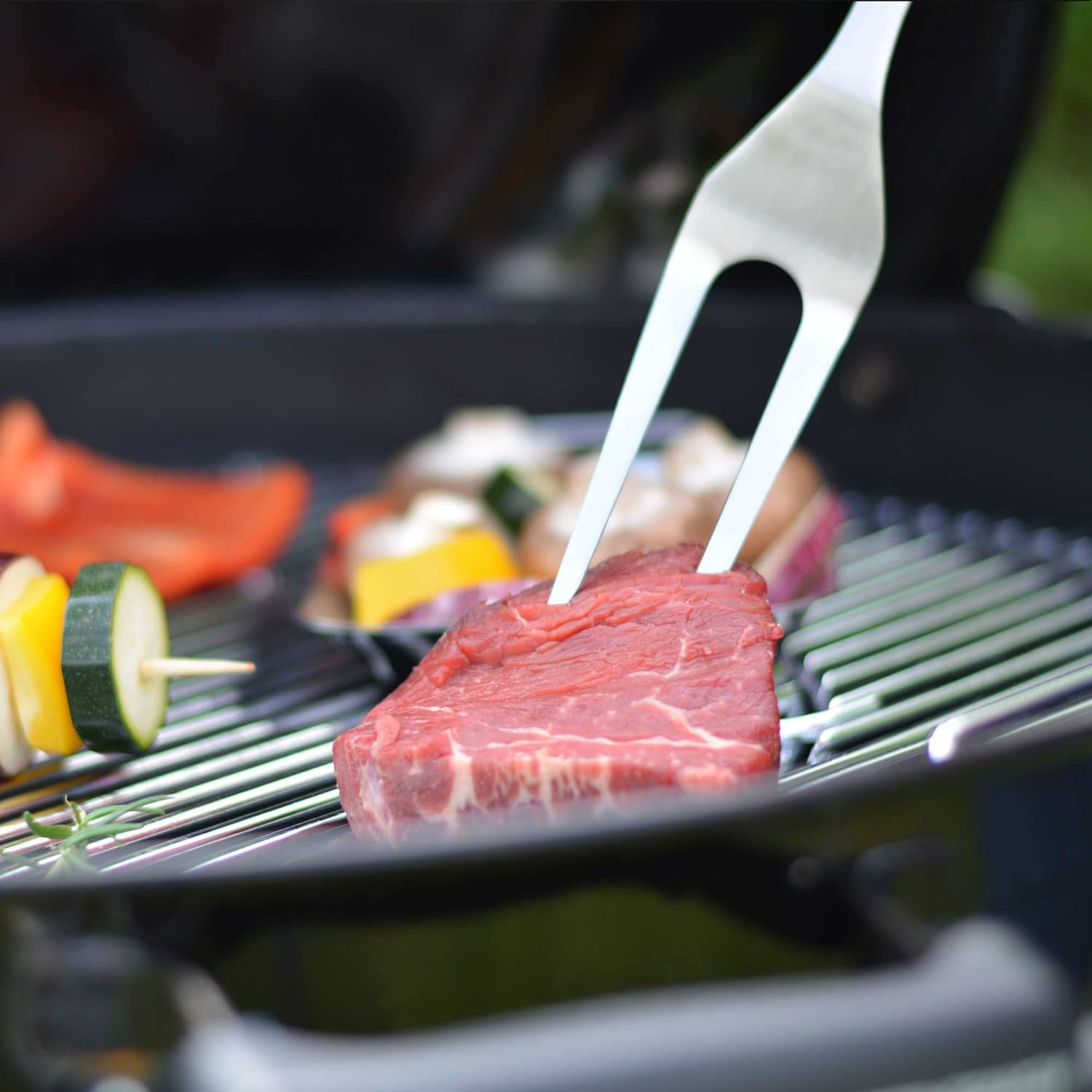 ส้อมอาหารสแตนเลส KINGBE 44 ซม._1